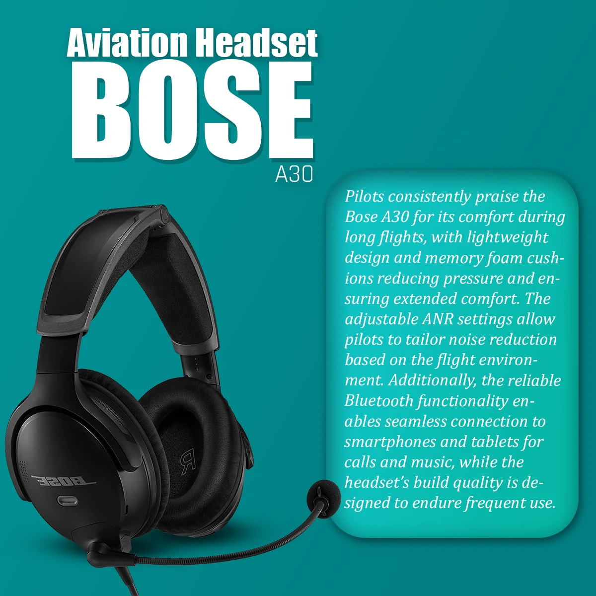 Bose Aviation headset