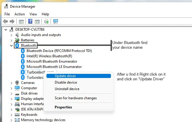 how to connect Bluetooth headset with pc